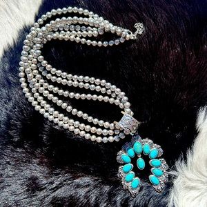Western Turquoise Necklace